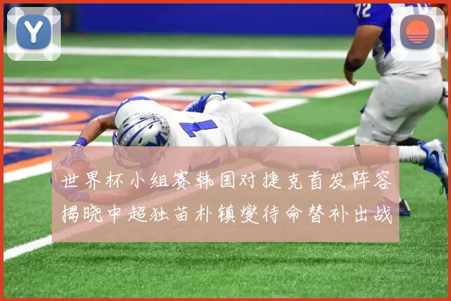 世界杯小组赛韩国对捷克首发阵容揭晓中超独苗朴镇燮待命替补出战